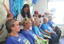 Calvary House braves the shave