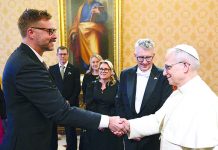 Moe boy meets religious royalty