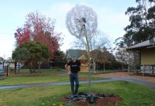 Stunning sculpture stands tall in Yinnar
