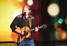 Local sparks vocals on the national stage