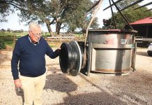 Water pump invented, now stolen