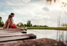 Stocking up lakes for school holidays