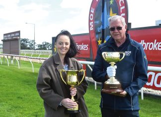 Melbourne Cup winner rode at Moe last year