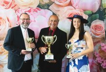 Celebration of country racing through sheer effort alone