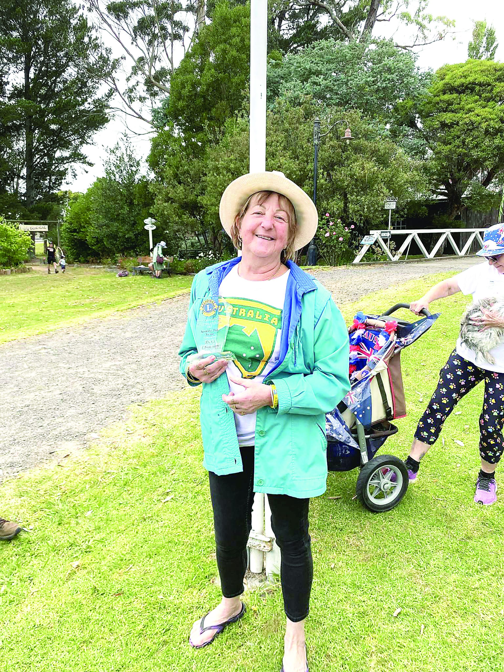 Hardworking: Yallourn/Newborough RSL stalwart Ricka Ebsworth was recognised as the Senior Citizen of the Year at this year's Moe Australia Day honours. Photo supplied