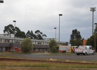 Old Moe Hospital fire, dead body found in Traralgon