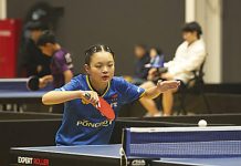 Table tennis elites grace the region