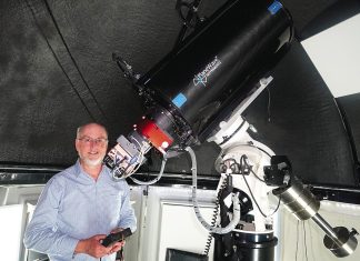 Stargazing from Churchill backyard