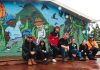 Track mural opens up eager eyes