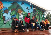 Track mural opens up eager eyes
