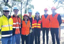 Delburn Wind Farm all hands on deck