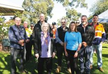 Workers gather in solidarity