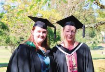 Mother, daughter graduate together