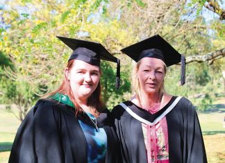 Mother, daughter graduate together