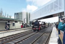 History travels on the tracks
