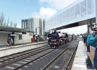 History travels on the tracks