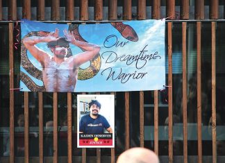 Latrobe pauses for reconciliation
