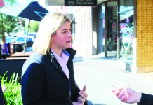 Wilson meets with Morwell businesses as state election ramps up