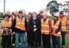 Hands off the flowers at Morwell’s Rose Garden