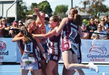Maroons celebrate dual netball success