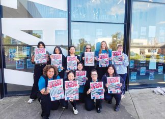Allied health workers taking action