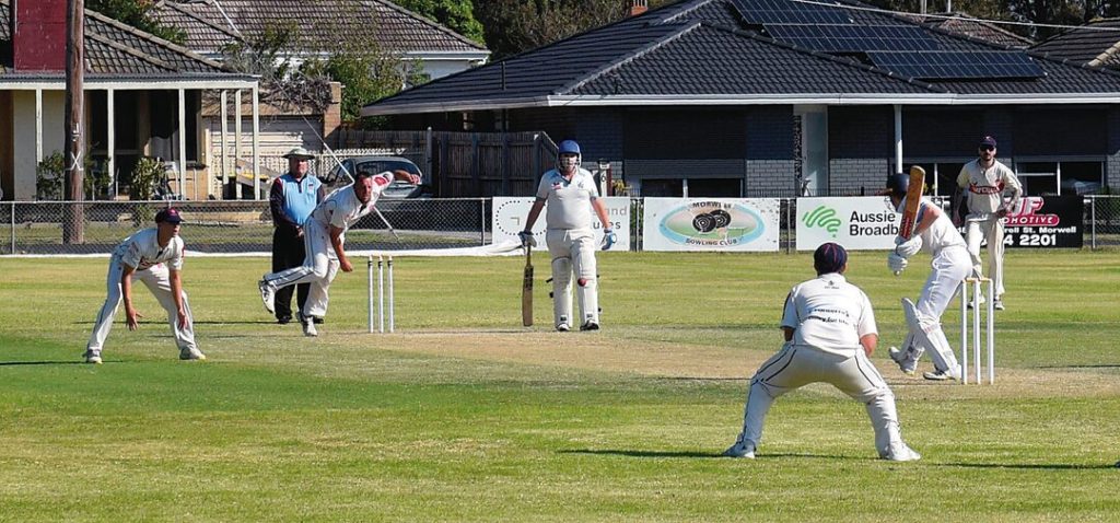 Weekend cricket: just a tad wet