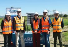Minister and Marinus mark key milestone
